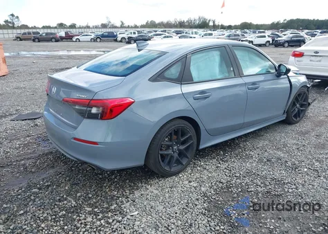 2024 Honda Civic Sport из США, поврежденный, VIN 2HGFE2F57RH502878